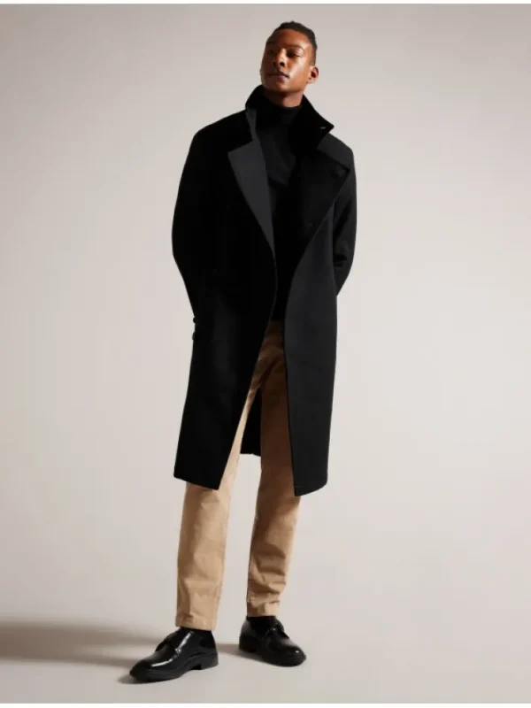 Radford Longline Funnel Neck Wool Wrap Coat<Ted Baker Cheap