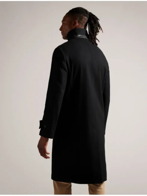 Radford Longline Funnel Neck Wool Wrap Coat<Ted Baker Cheap