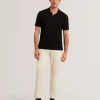 Redman Short Sleeve Regular Textured Polo<Ted Baker Flash Sale