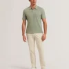 Redman Short sleeve Regular Textured Polo<Ted Baker Best Sale