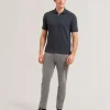 Redman Short Sleeve Regular Textured Polo<Ted Baker Outlet