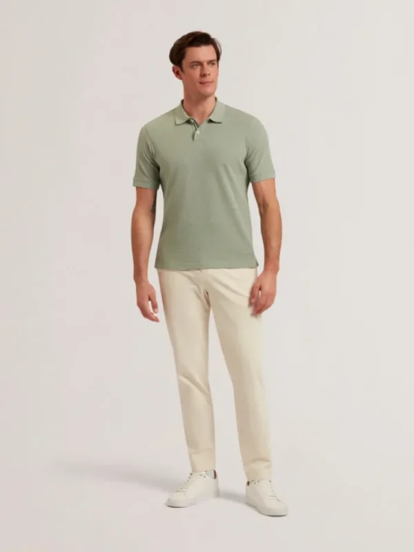Redman Short sleeve Regular Textured Polo<Ted Baker Best Sale
