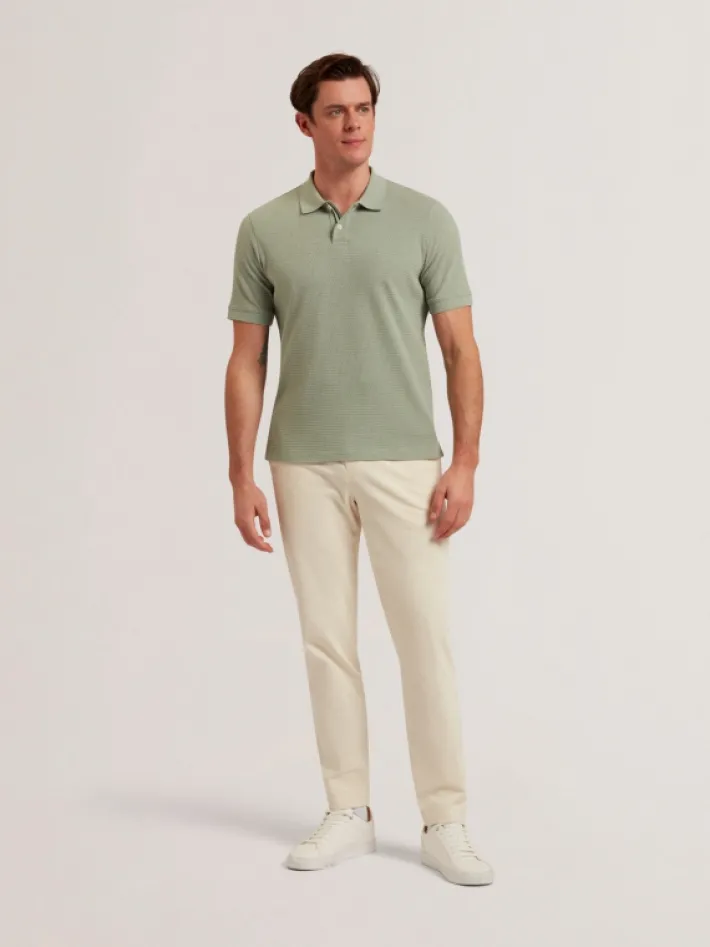 redman_short_sleeve_regul_0.webp Redman Short sleeve Regular Textured Polo<Ted Baker Best Sale