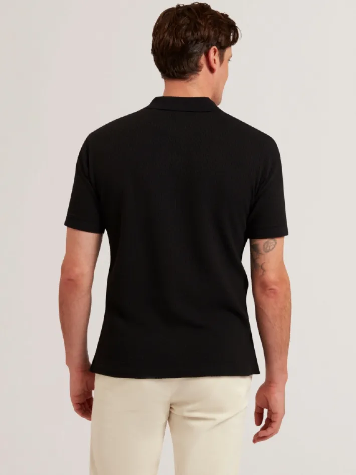 redman_short_sleeve_regul_3-1.webp Redman Short Sleeve Regular Textured Polo<Ted Baker Flash Sale