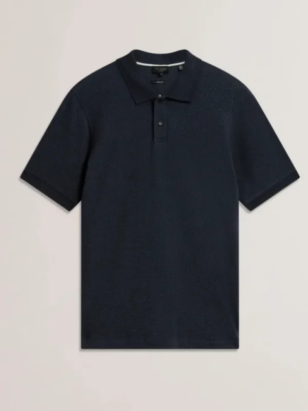Redman Short Sleeve Regular Textured Polo<Ted Baker Outlet