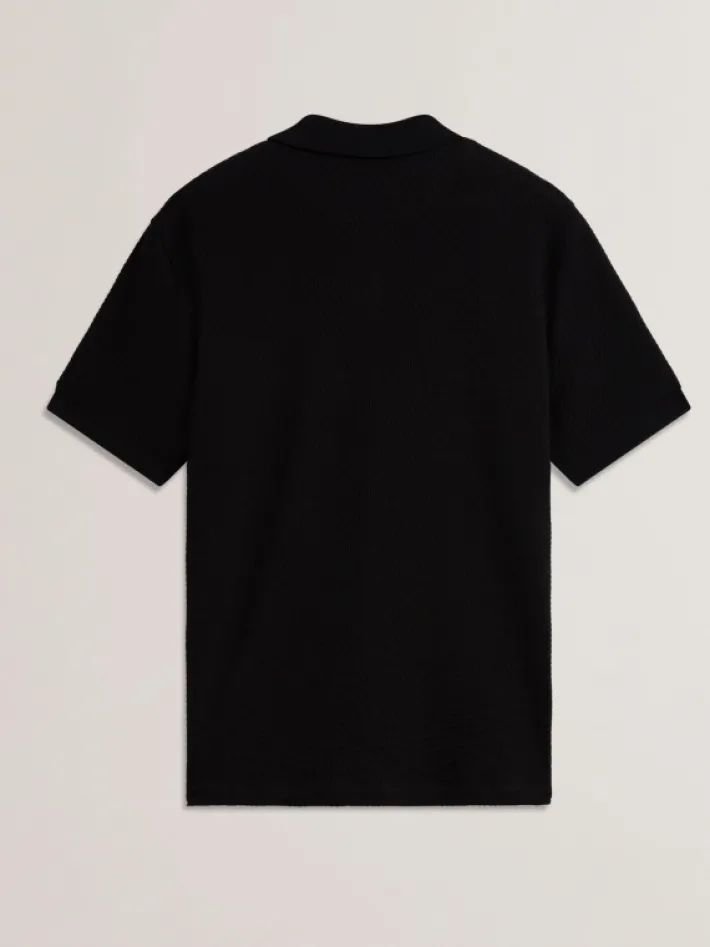 redman_short_sleeve_regul_5-1.webp Redman Short Sleeve Regular Textured Polo<Ted Baker Flash Sale