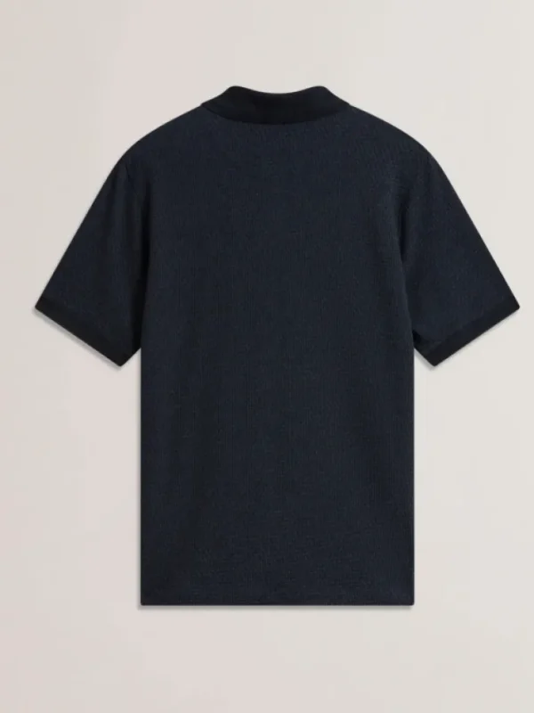 Redman Short Sleeve Regular Textured Polo<Ted Baker Outlet