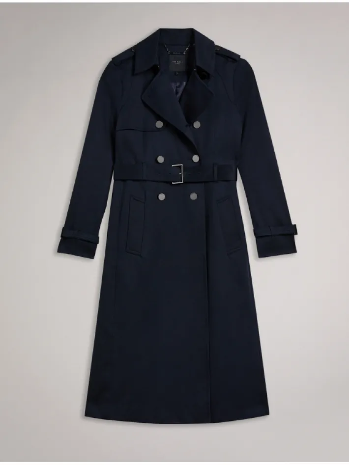 robbii_lightweight_shower_6.webp Robbii Lightweight Showerproof Belted Trench Coat<Ted Baker New