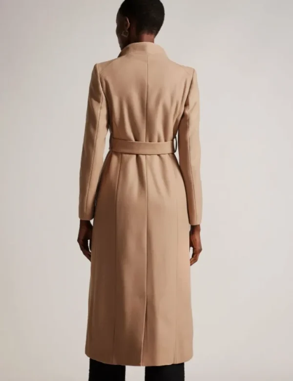Rosell Long Length Wool Wrap Coat<Ted Baker Fashion