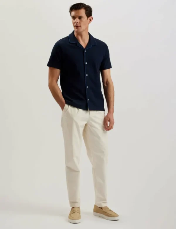 Selar Short Sleeve Regular Button Through Shirt<Ted Baker Flash Sale