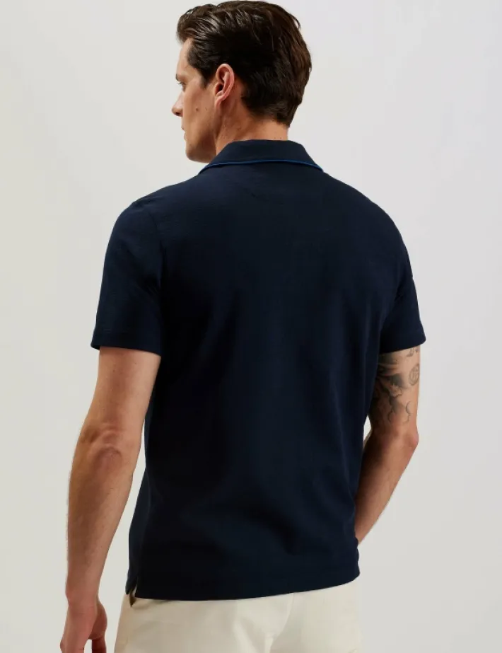 selar_short_sleeve_regula_4.webp Selar Short Sleeve Regular Button Through Shirt<Ted Baker Flash Sale