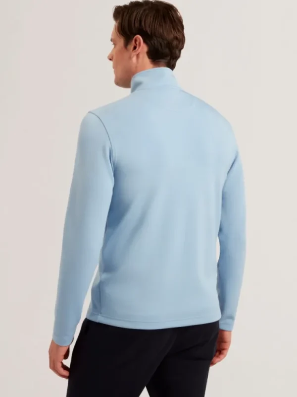 Simonea Textured Panel Half-Zip Modal Sweatshirt<Ted Baker Outlet