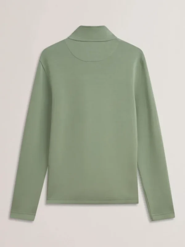 Simonea Textured Panel Half-Zip Modal Sweatshirt<Ted Baker Online