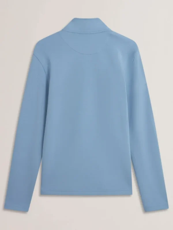 Simonea Textured Panel Half-Zip Modal Sweatshirt<Ted Baker Outlet