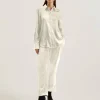 Sonora Satin Longline Covered Placket Blouse<Ted Baker Online
