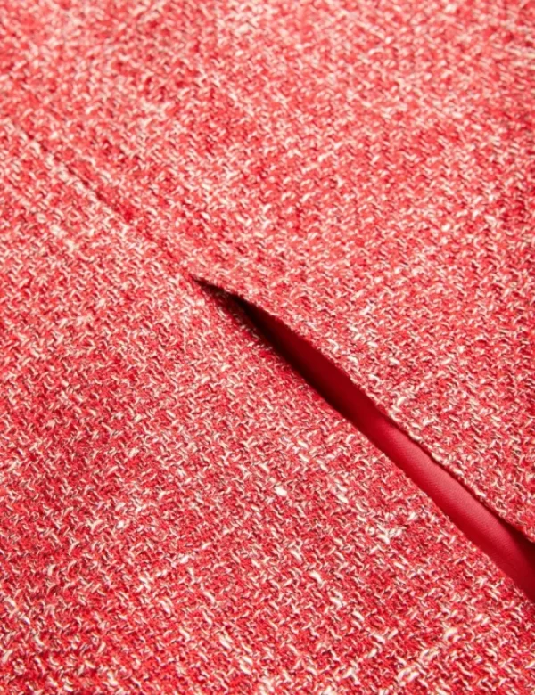 Sumis Tailo Boucle Midi Skirt With Front Slit<Ted Baker Online