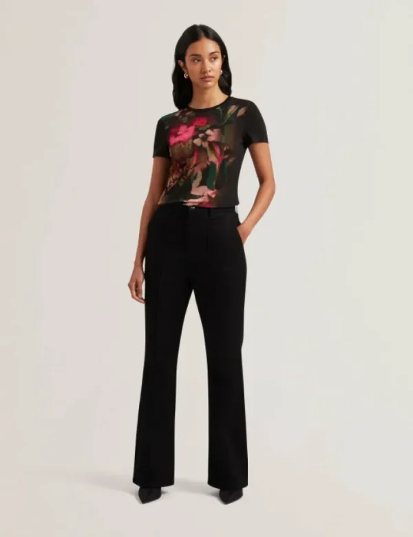 Sunnyy Blurred Floral Print Slim Fit T-Shirt<Ted Baker New