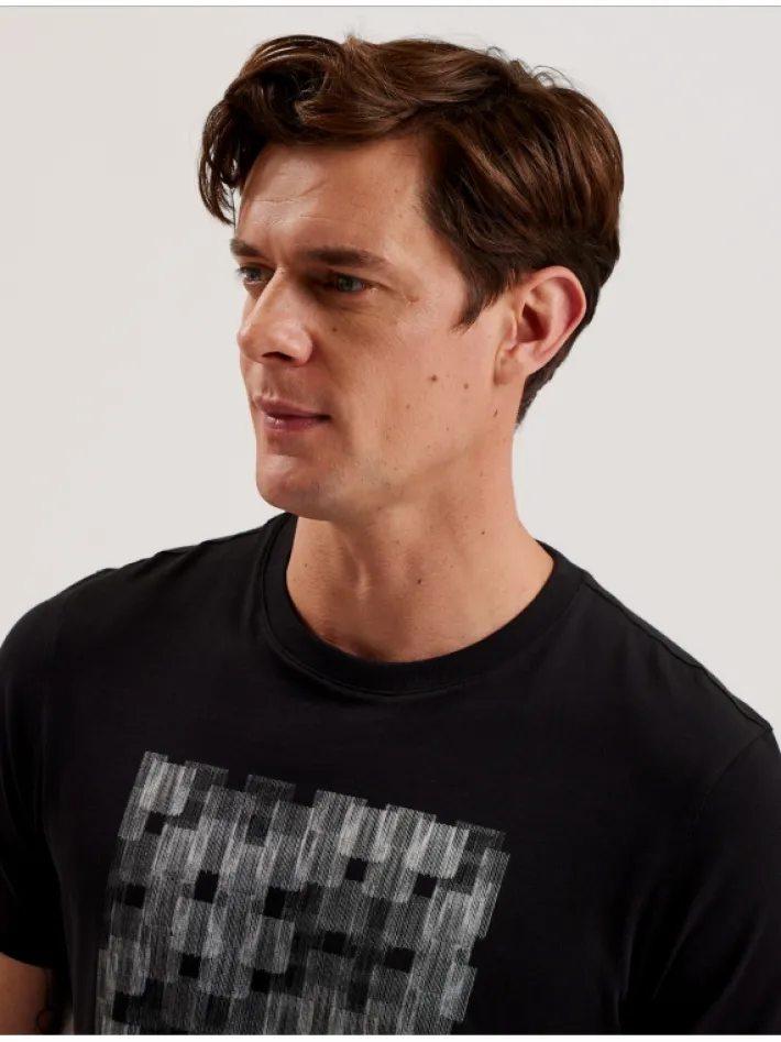 tessman_box_print_crew_ne_3.webp Tessman Box Print Crew Neck Cotton T-Shirt<Ted Baker Cheap