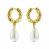 Tilly Twisted Pearl Drop Earrings<Ted Baker Sale