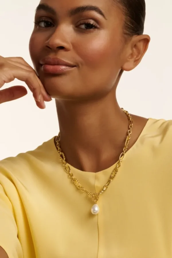 Timora Twisted Pearl Pendant Necklace<Ted Baker Online