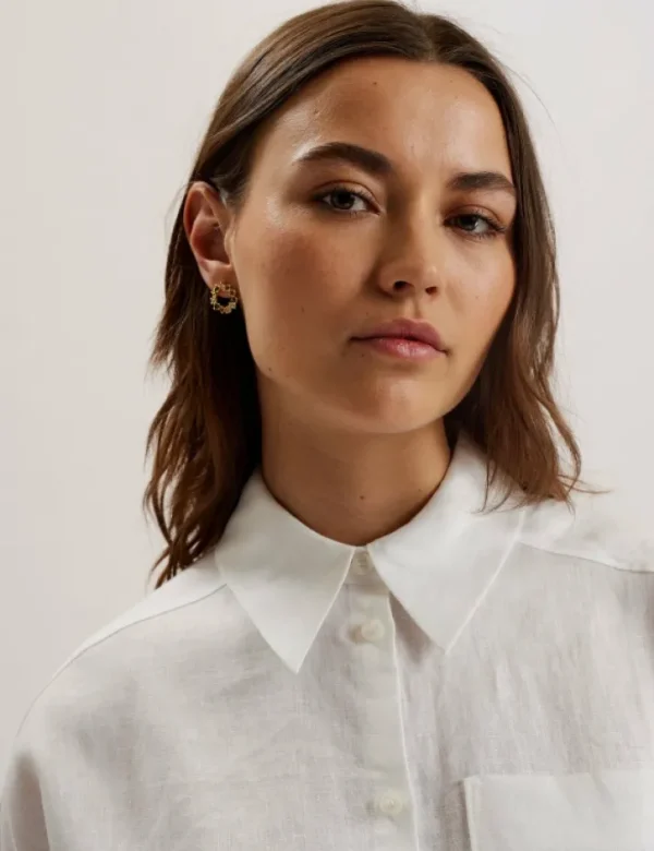 Toloca Oversized Linen Shirt<Ted Baker Best