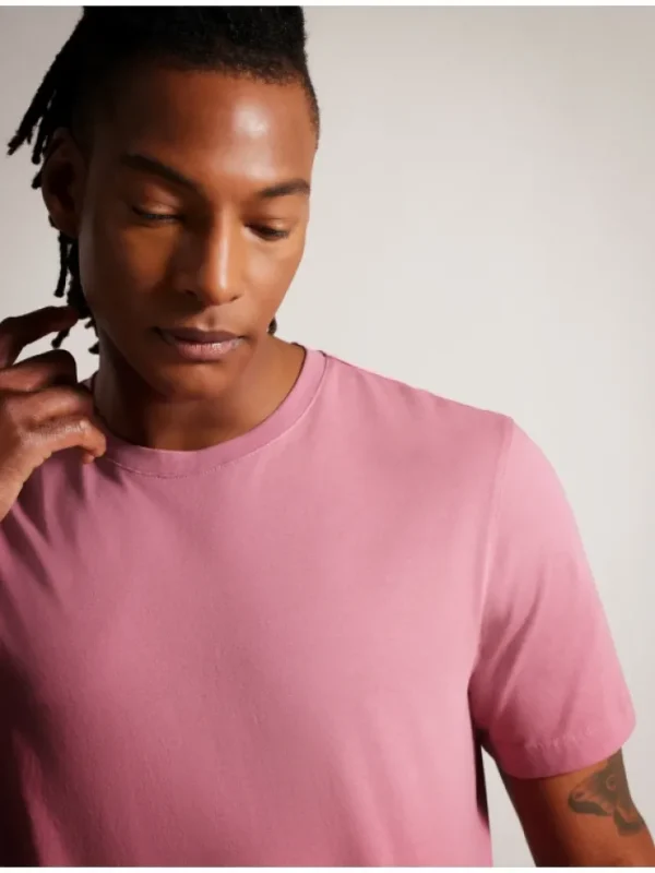 Tywinn Classic Crew Neck Cotton T-Shirt<Ted Baker Outlet