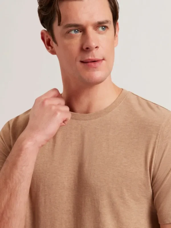 Tywinn Classic Crew Neck Cotton T-Shirt<Ted Baker Best