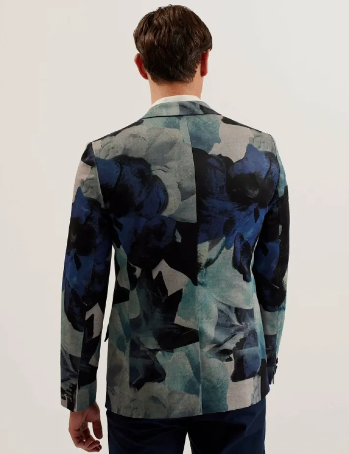 walkerj_printed_floral_pi_4.webp Walkerj Printed Floral Pique Jersey Blazer<Ted Baker Flash Sale
