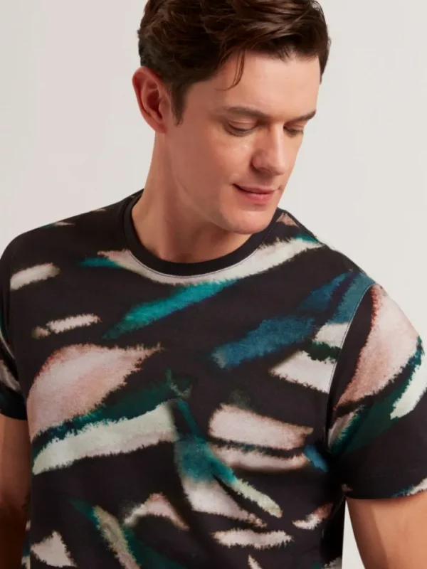 Wilsdor Short Sleeve Printed T-Shirt<Ted Baker Best